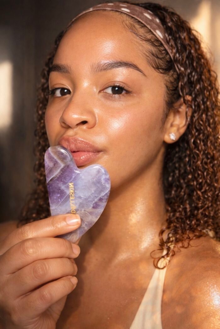Amethyst Gua Sha Stone