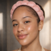 Pink Velvet Skincare Headband